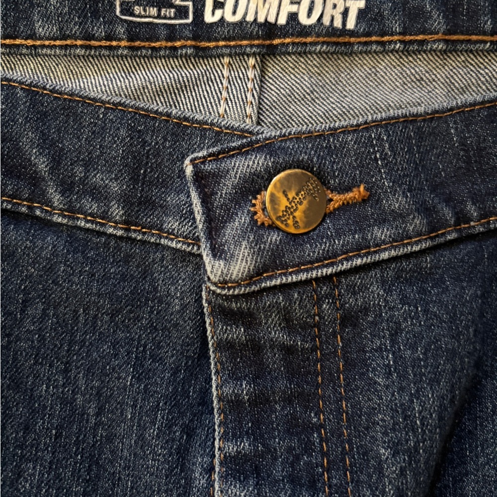 Wrangler Premium Performance Advanced Comfort Cowboy Cut Slim Fit Jeans 38x32 - Picture 6 of 11